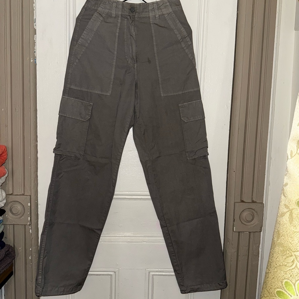 Kith Gray Cargo Pants Utilitarian Style